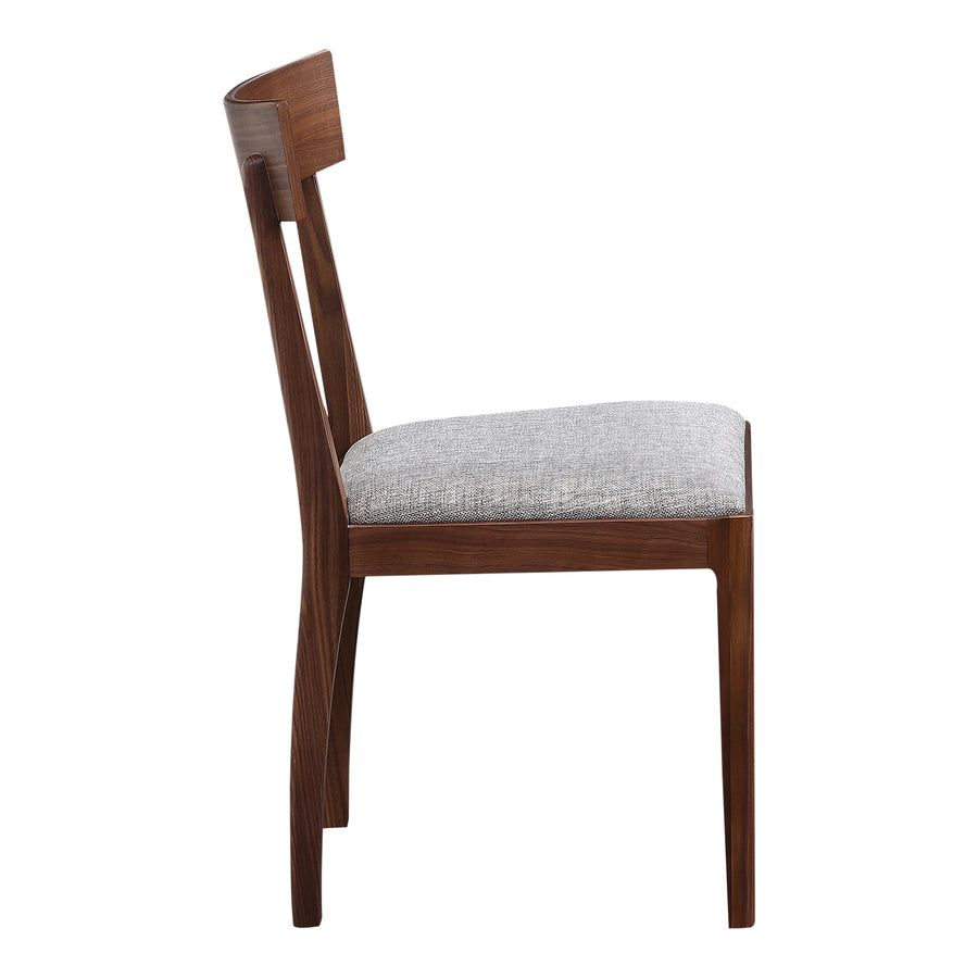 Moe's Home Leone Dining Chair in Walnut Brown (33' x 20' x 22') - BC-1078-24