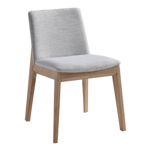Moe's Home Deco Dining Chair in Light Grey (31' x 21' x 22') - BC-1086-29