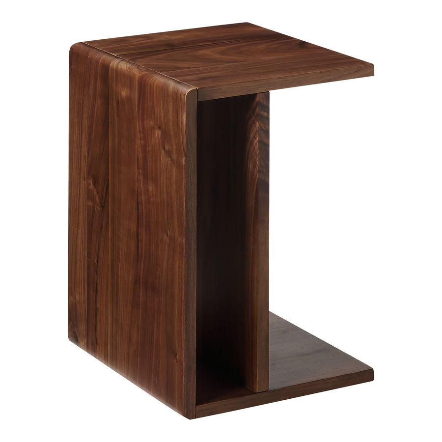 Moe's Home Hiroki Accent Table in Walnut Brown (20' x 12.5' x 14') - BC-1094-03