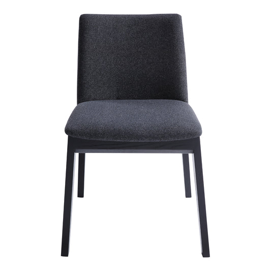 Moe's Home Deco Dining Chair in Charcoal Grey (31" x 21" x 22") - BC-1095-07