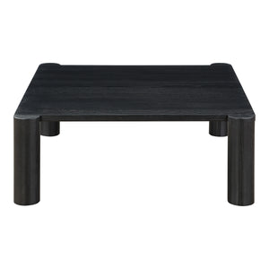 Moe's Home Post Coffee Table in Black (13' x 36' x 36') - BC-1096-02