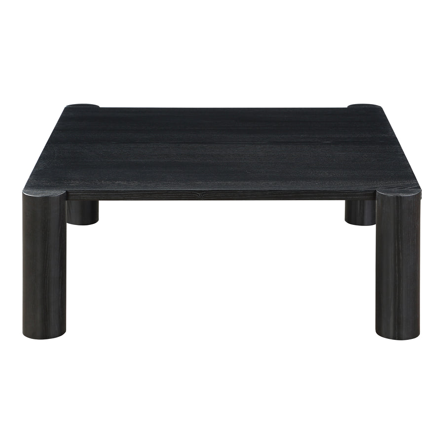 Moe's Home Post Coffee Table in Black (13' x 36' x 36') - BC-1096-02