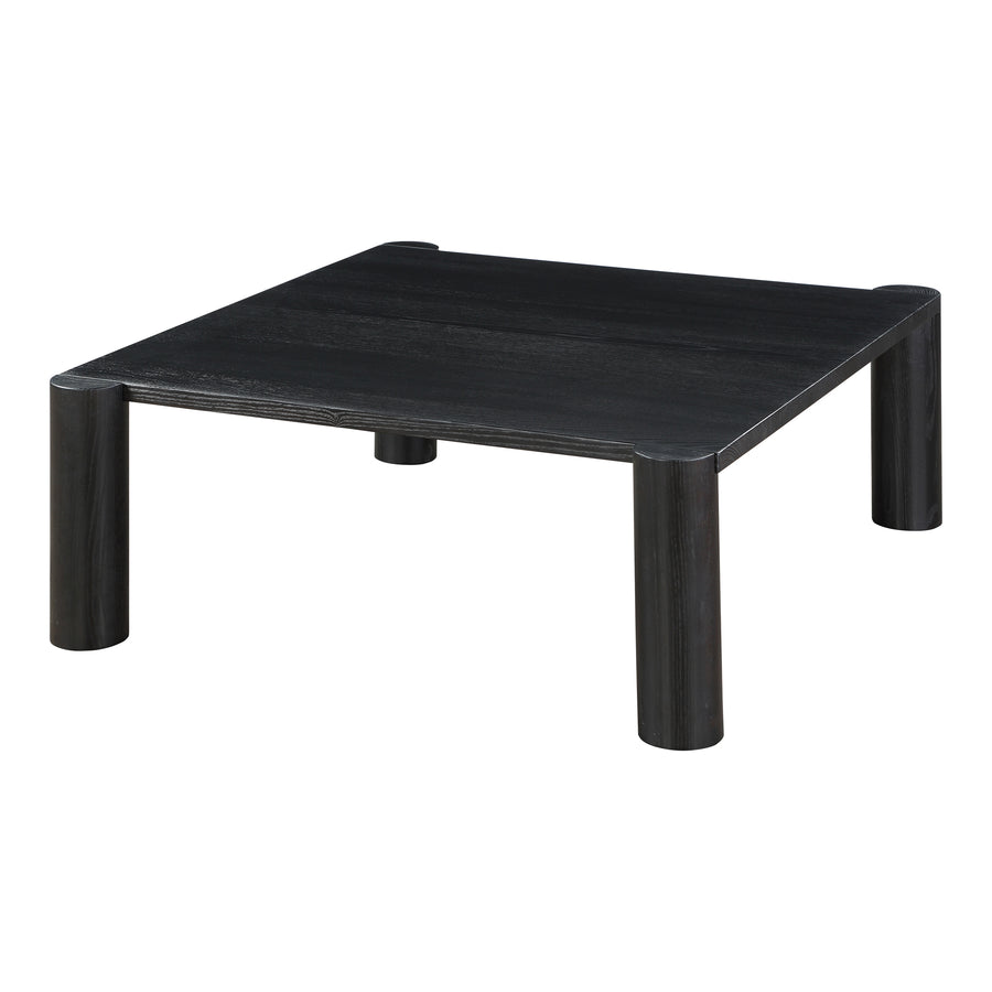 Moe's Home Post Coffee Table in Black (13' x 36' x 36') - BC-1096-02