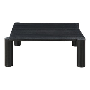 Moe's Home Post Coffee Table in Black (13' x 36' x 36') - BC-1096-02