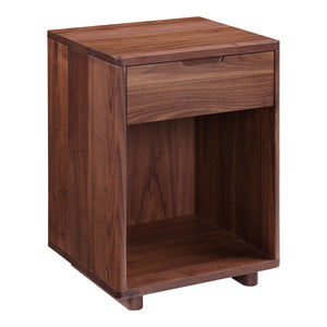 Moe's Home Osamu Nightstand in Walnut (24' x 17' x 15') - BC-1103-24