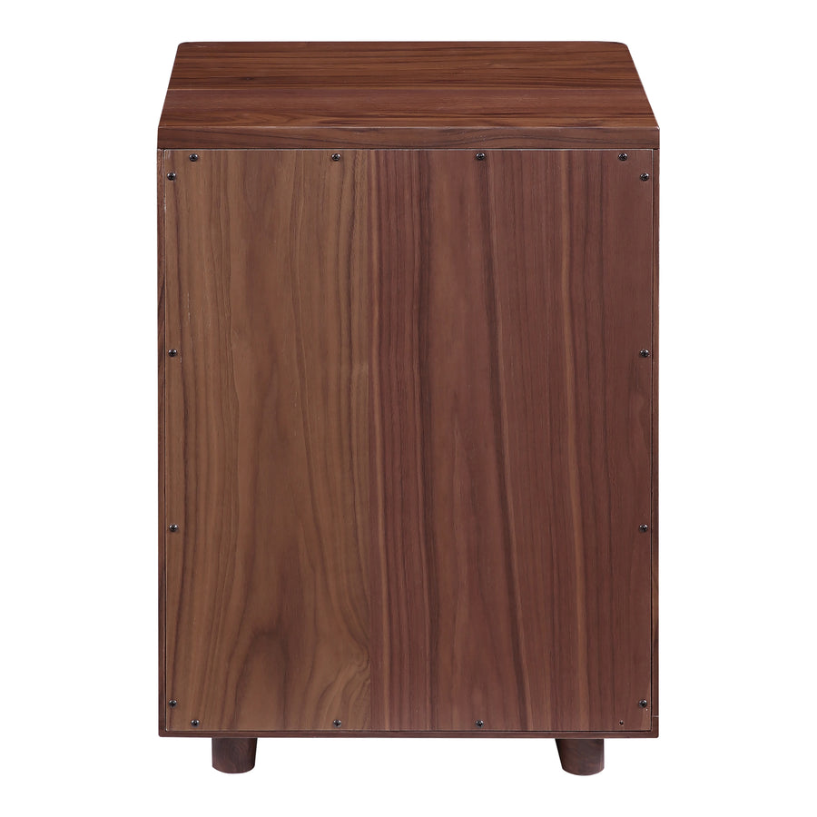 Moe's Home Osamu Nightstand in Walnut (24' x 17' x 15') - BC-1103-24