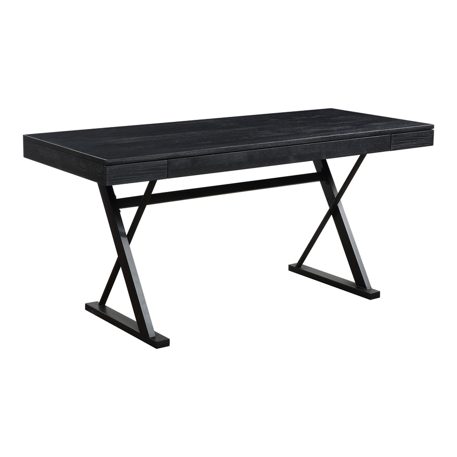 Moe's Home Profecto Desk in Black (29.5' x 63' x 26') - BC-1107-02