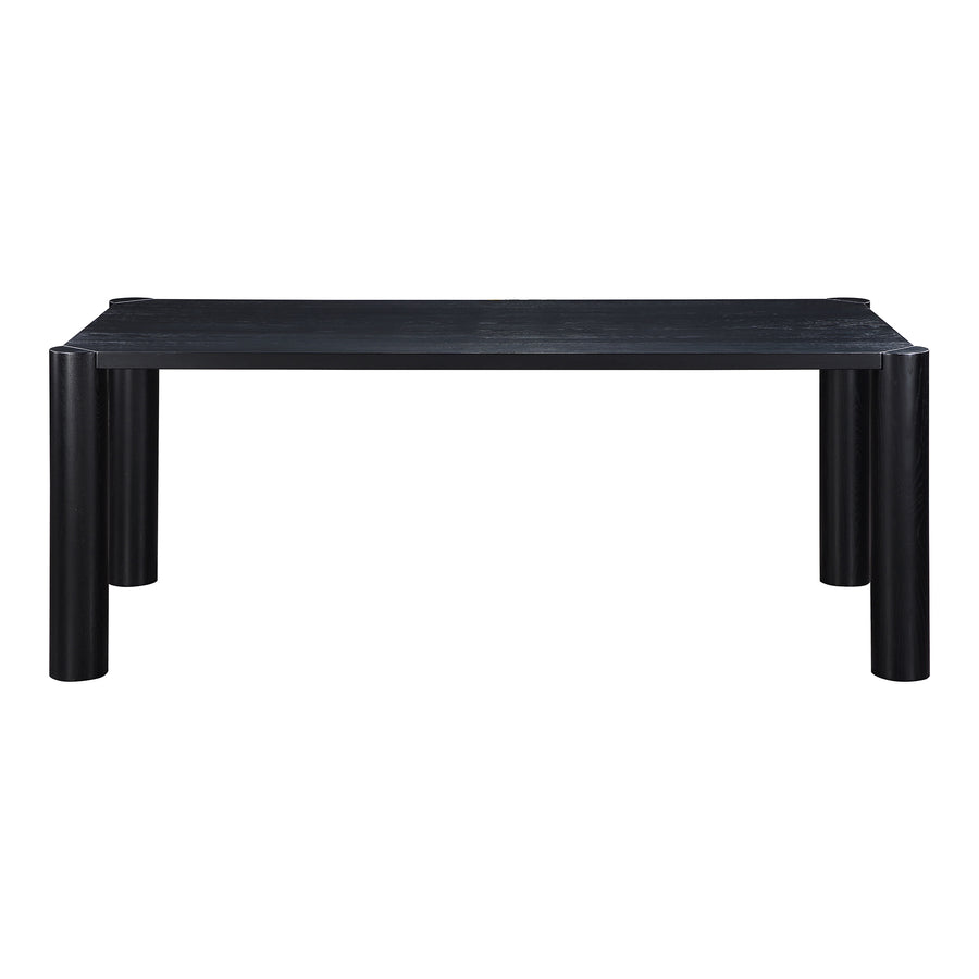 Moe's Home Post Dining Table in Black (29' x 76' x 36') - BC-1111-02