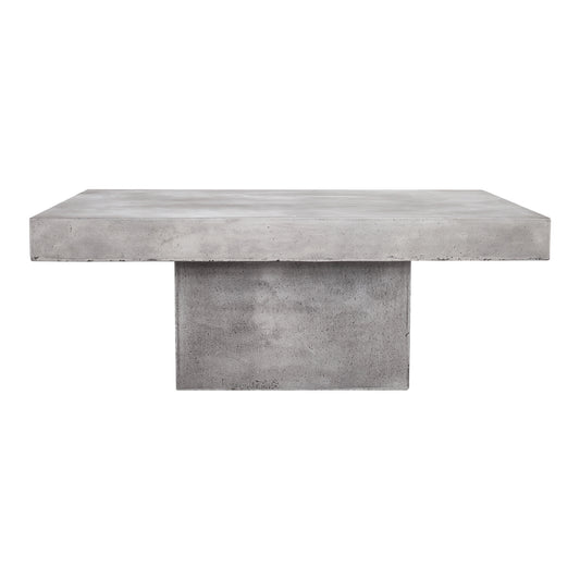 Moe's Home Maxima Coffee Table in Grey (18.5" x 47" x 31.5") - BQ-1007-25