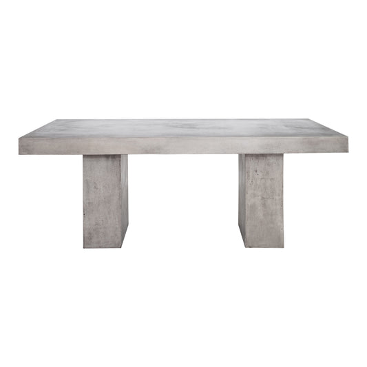 Moe's Home Aurelius Dining Table in Dark Grey (30" x 63" x 35.5") - BQ-1021-25