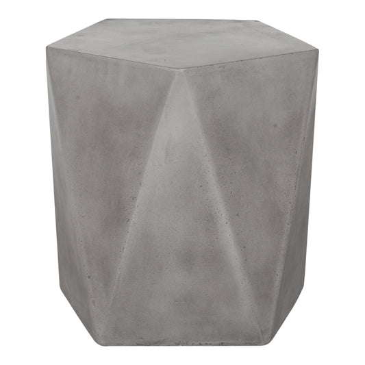 Moe's Home Gem Stool in Grey (18" x 18" x 18") - BQ-1023-25