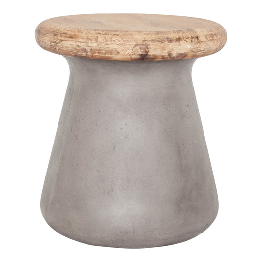 Moe's Home Earthstar Stool in Grey (18" x 16.5" x 16.5") - BQ-1024-25