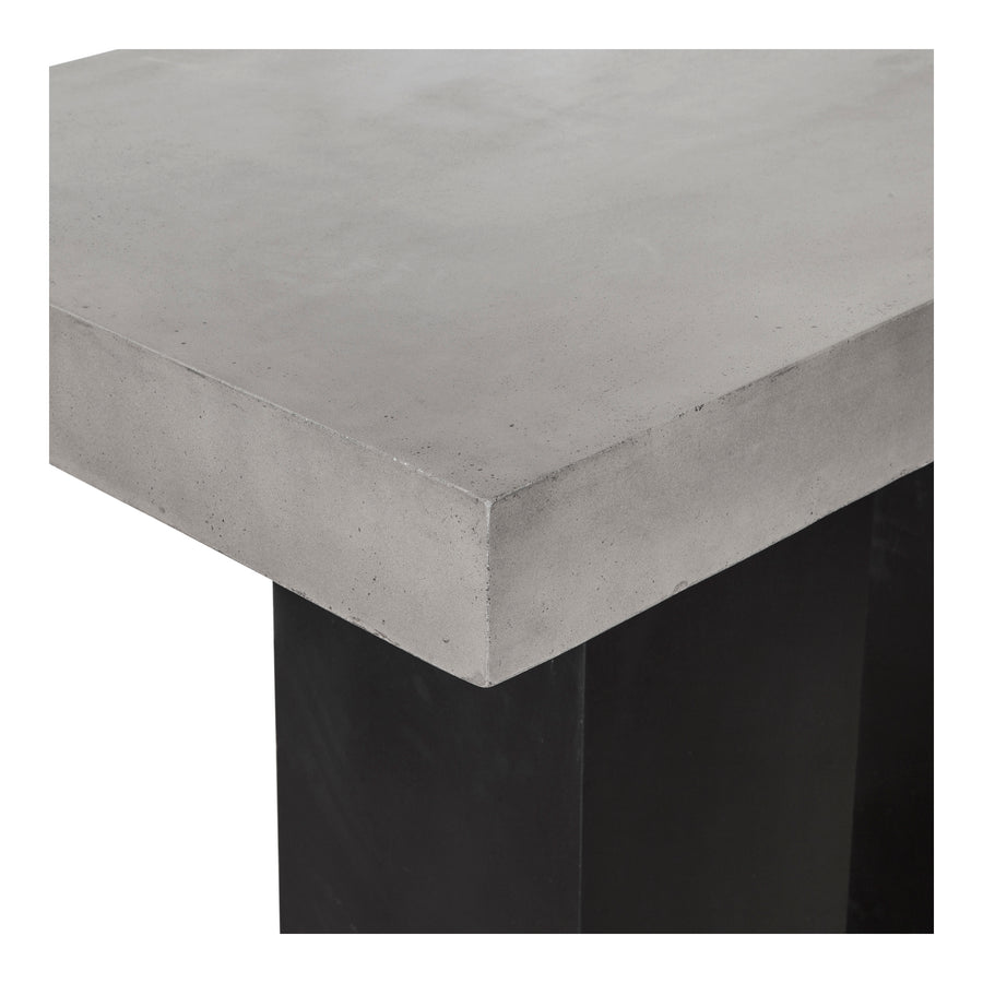 Moe's Home Lithic Bar Table in Grey (43.25' x 63' x 27.5') - BQ-1035-25