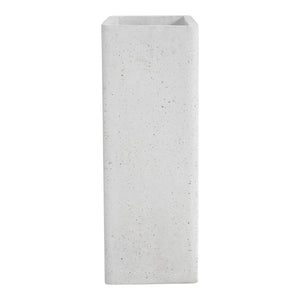 Moe's Home Bristol Vase in Ivory Terrazzo (28' x 16' x 10') - BQ-1049-05