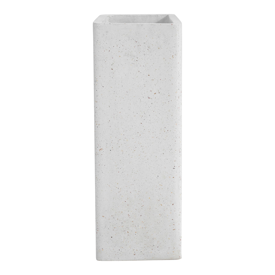 Moe's Home Bristol Vase in Ivory Terrazzo (28' x 16' x 10') - BQ-1049-05