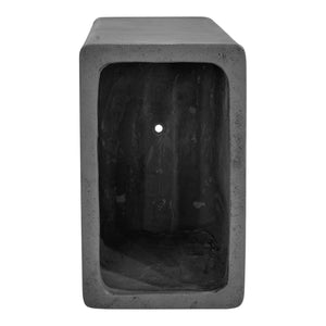 Moe's Home Bristol Vase in Concrete Grey (28' x 16' x 10') - BQ-1049-25