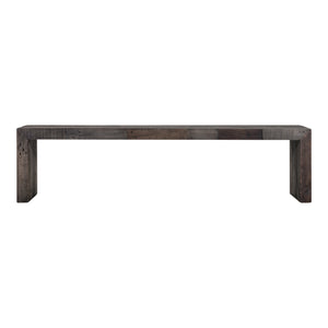 Moe's Home Vintage Dining Bench in Grey (18' x 71' x 15') - BT-1001-37