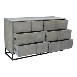 Moe's Home Felix Dresser in Grey (32' x 55' x 18') - BV-1007-15