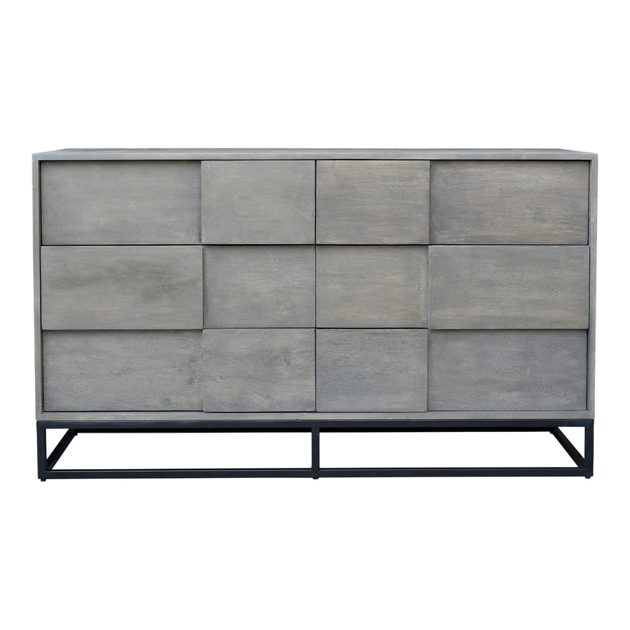 Moe's Home Felix Dresser in Grey (32' x 55' x 18') - BV-1007-15