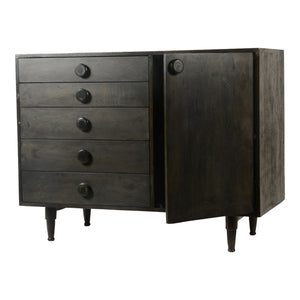 Moe's Home Phoenix Dresser in Black (31.5' x 41' x 18') - BZ-1035-07