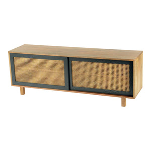 Moe's Home Ashton Media Console in Natural (19.5' x 55' x 14') - BZ-1066-24