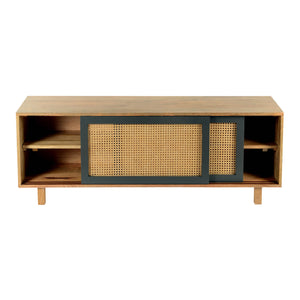 Moe's Home Ashton Media Console in Natural (19.5' x 55' x 14') - BZ-1066-24