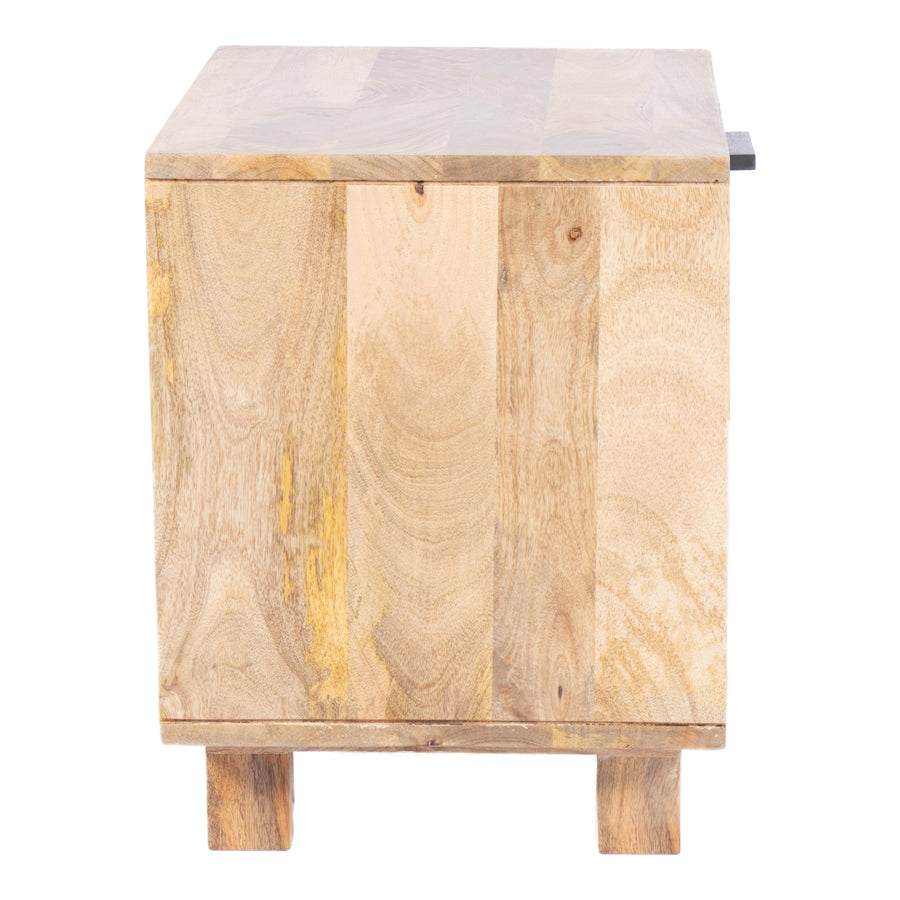 Moe's Home Ashton Nightstand in Natural (17.5' x 19' x 14') - BZ-1067-24