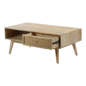 Moe's Home Reed Coffee Table in Natural (18' x 45.5' x 23.5') - BZ-1109-24