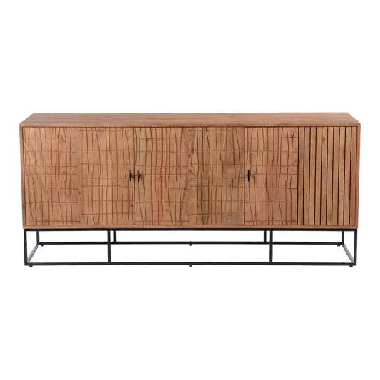 Moe's Home Atelier Sideboard in Natural (30" x 69" x 18") - BZ-1110-24