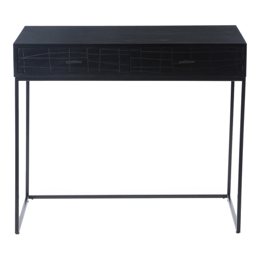 Moe's Home Atelier Desk in Black (30" x 35.5" x 20") - BZ-1111-02