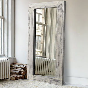 71-in H x 31-in W Oversized Wood Mirror