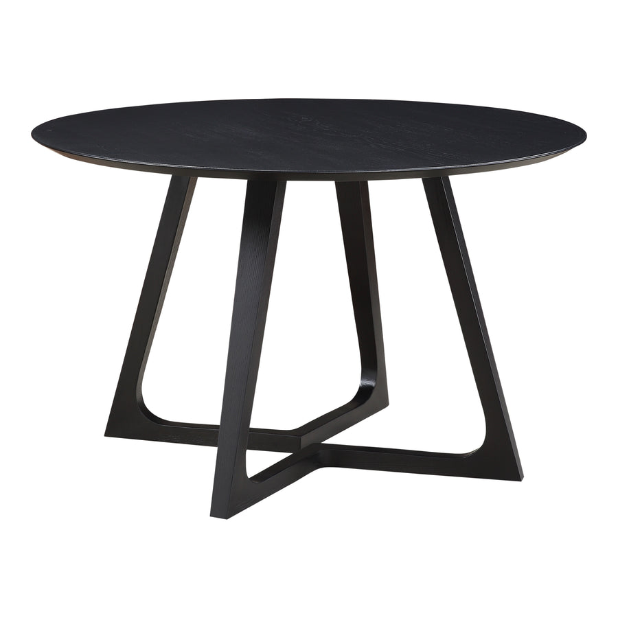 Moe's Home Godenza Dining Table in Black Ash (29.5' x 47.5' x 47.5') - CB-1003-02