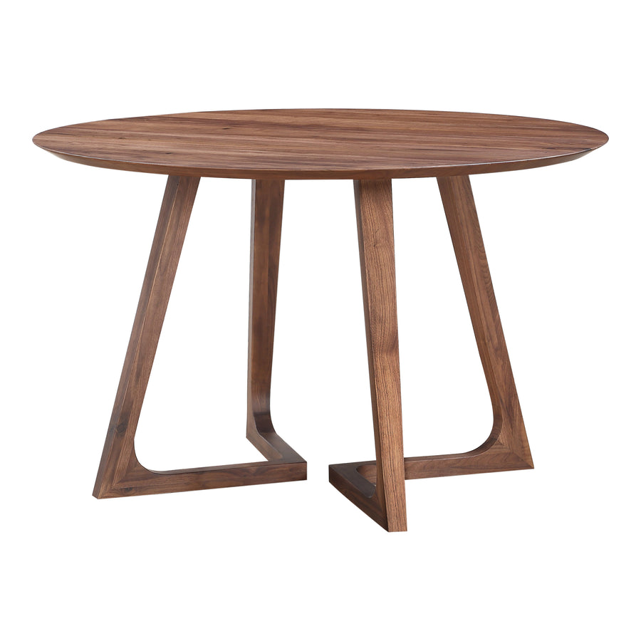 Moe's Home Godenza Dining Table in Walnut Brown (29.5' x 47' x 47') - CB-1003-03