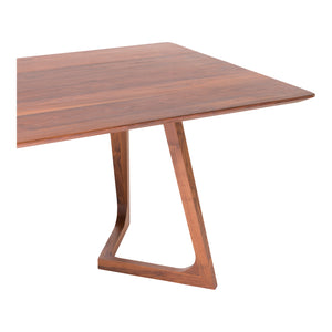 Moe's Home Godenza Dining Table in Walnut Brown (29.5' x 71' x 35.5') - CB-1004-03