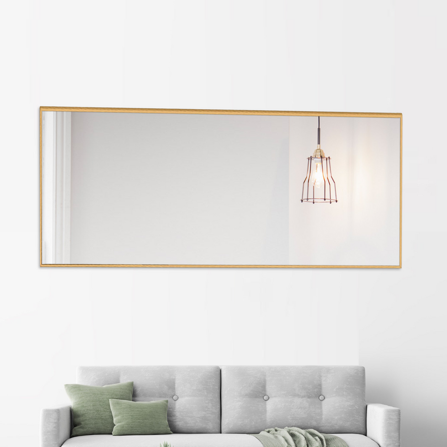 71-in H x 24-in W Metal Framed Full Length Oversized Mirror