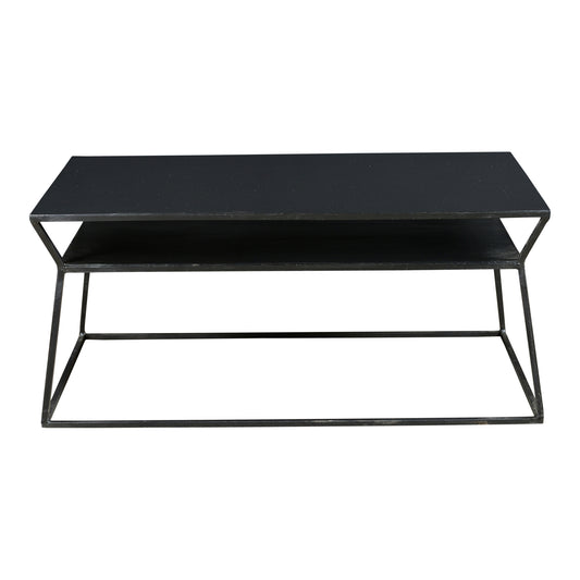 Moe's Home Osaka Coffee Table in Black (16" x 35" x 20") - DR-1179-02