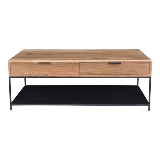 Moe's Home Joliet Coffee Table in Natural (17" x 46" x 24") - DR-1324-24