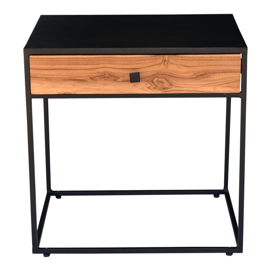 Moe's Home Mayna End Table in Black (19' x 19' x 14') - DR-1329-02