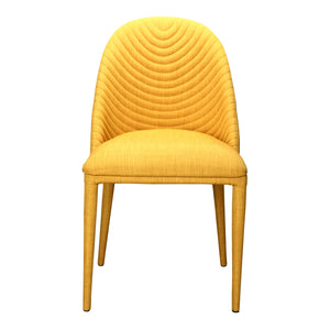 Moe's Home Libby Dining Chair in Yellow (33' x 18.5' x 22.5') - EH-1100-09