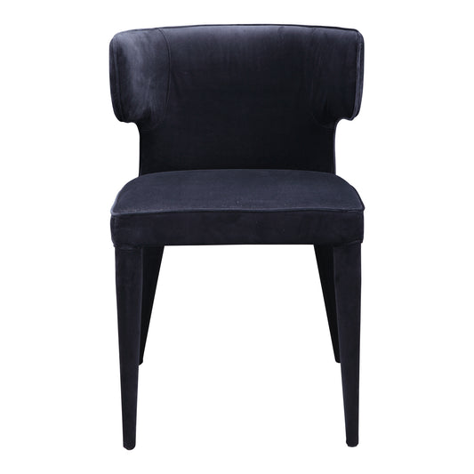 Moe's Home Jennaya Dining Chair in Black (31" x 20" x 19") - EH-1103-02