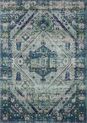 Eila Rug in Lagoon & Mist