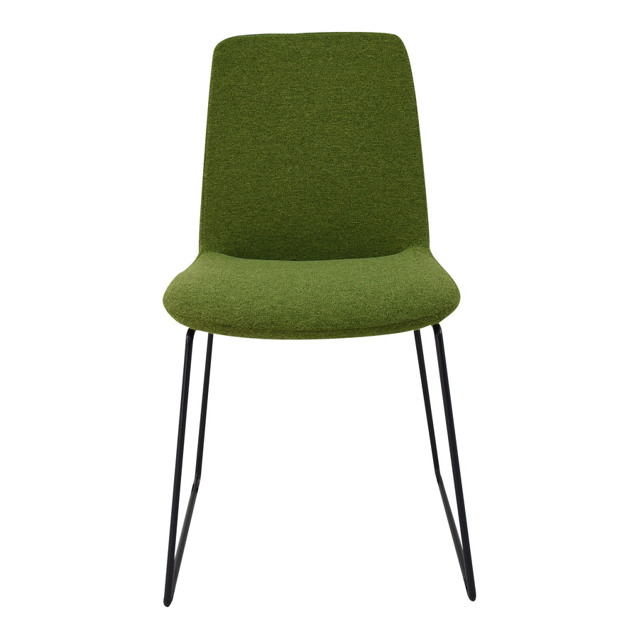 Moe's Home Ruth Dining Chair in Green (32.5' x 18' x 23') - EJ-1007-27