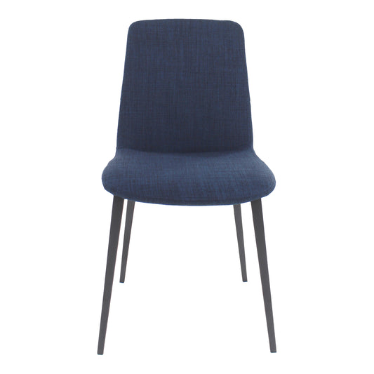Moe's Home Kito Dining Chair in Blue (32" x 17.5" x 21.5") - EJ-1017-26