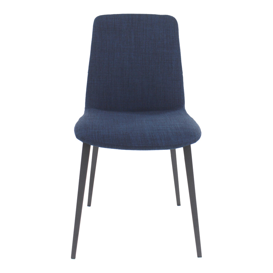 Moe's Home Kito Dining Chair in Blue (32' x 17.5' x 21.5') - EJ-1017-26