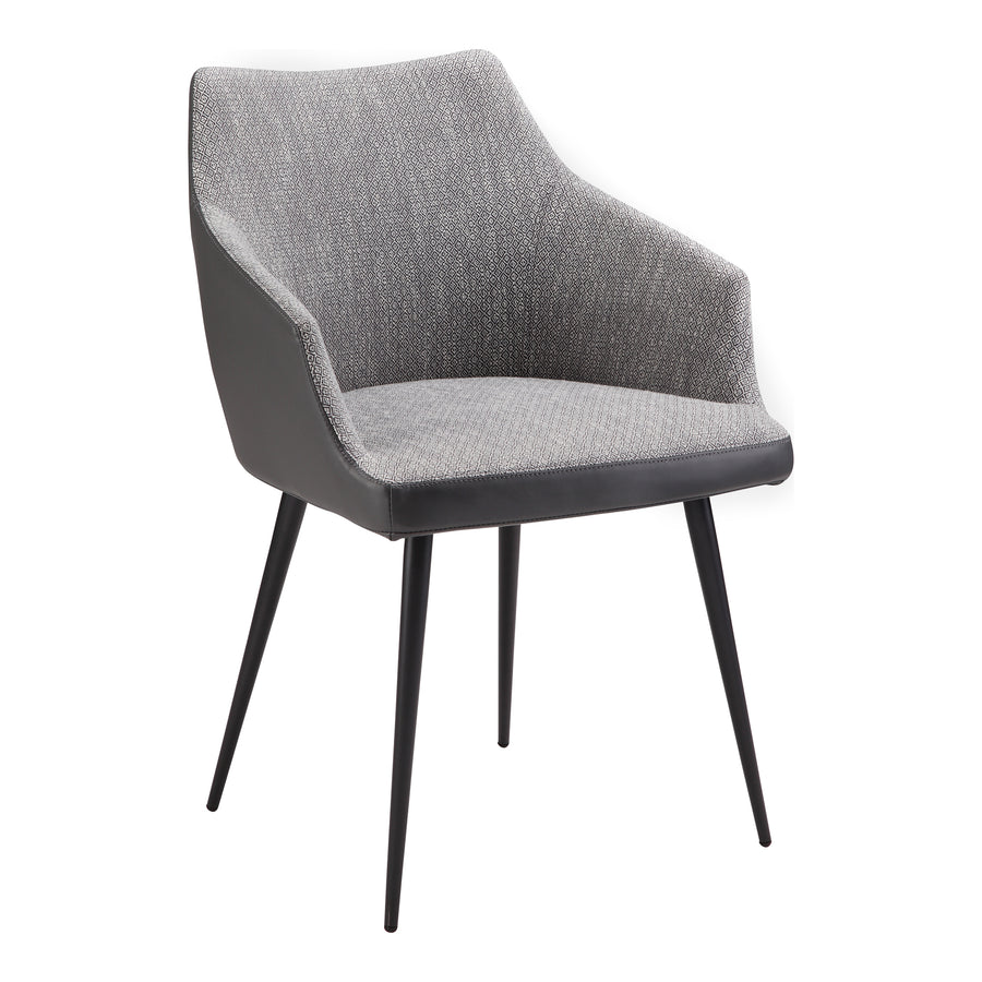 Moe's Home Beckett Dining Chair in Grey (31' x 21.5' x 22.5') - EJ-1027-15