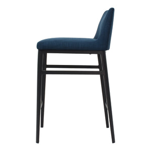 Moe's Home Baron Counter Stool in Blue (34' x 17.5' x 20') - EJ-1031-26