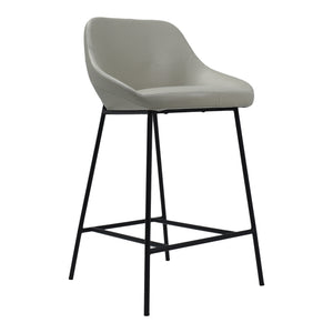 Moe's Home Shelby Counter Stool in Beige (31.5' x 19' x 20.5') - EJ-1038-34