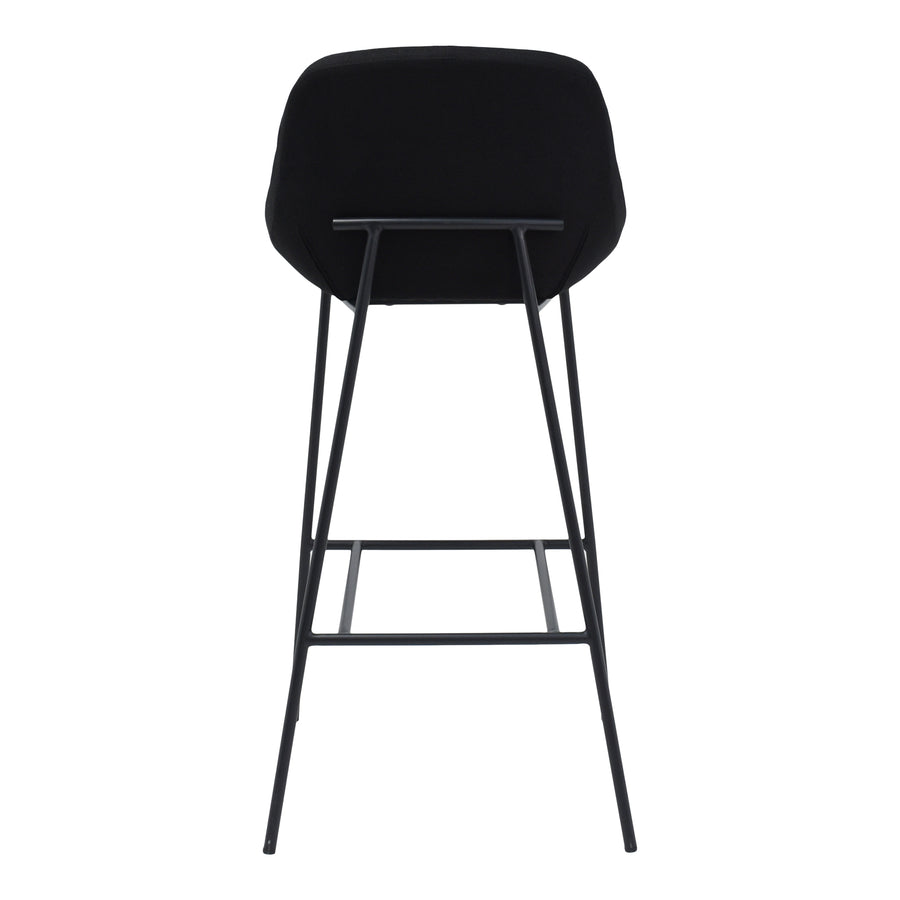 Moe's Home Shelby Bar Stool in Black (39.5' x 19' x 20.5') - EJ-1039-02