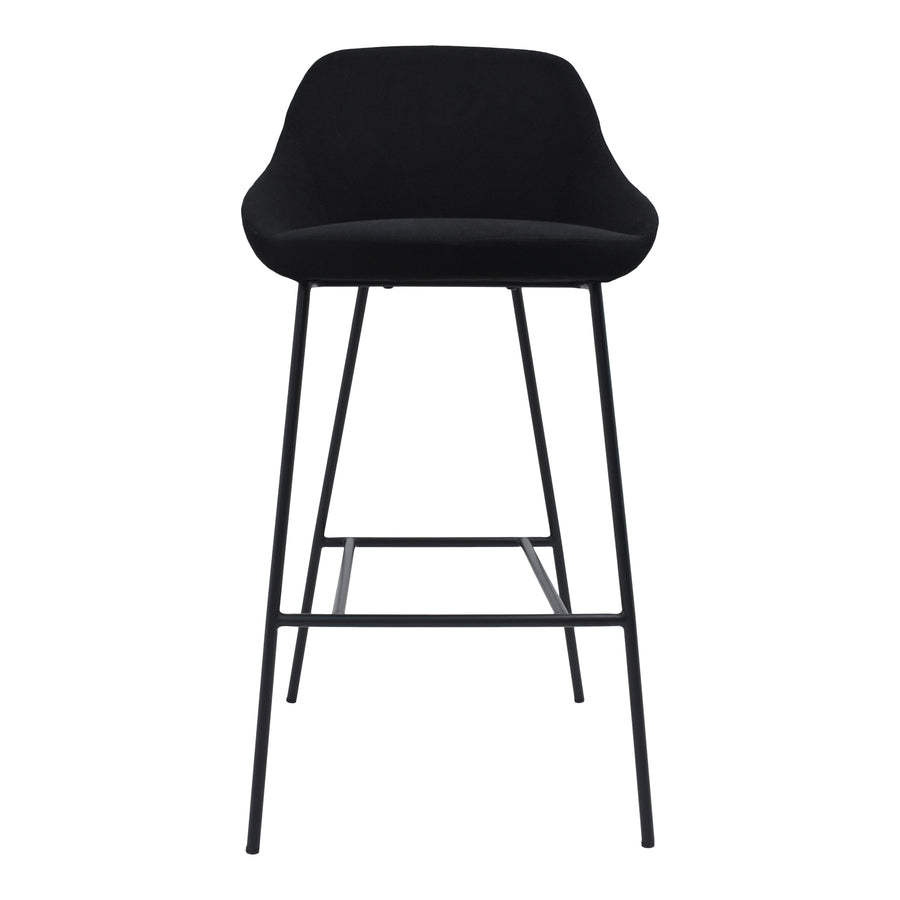 Moe's Home Shelby Bar Stool in Black (39.5' x 19' x 20.5') - EJ-1039-02