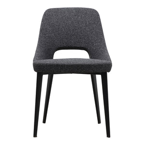 Moe's Home Tizz Dining Chair in Dark Grey (31.5' x 20' x 22') - EJ-1041-25